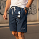 Pacote 6 Bermudas Masculina em Nylon Leve e Poliéster de Secagem Rápida com Anel D-Ring